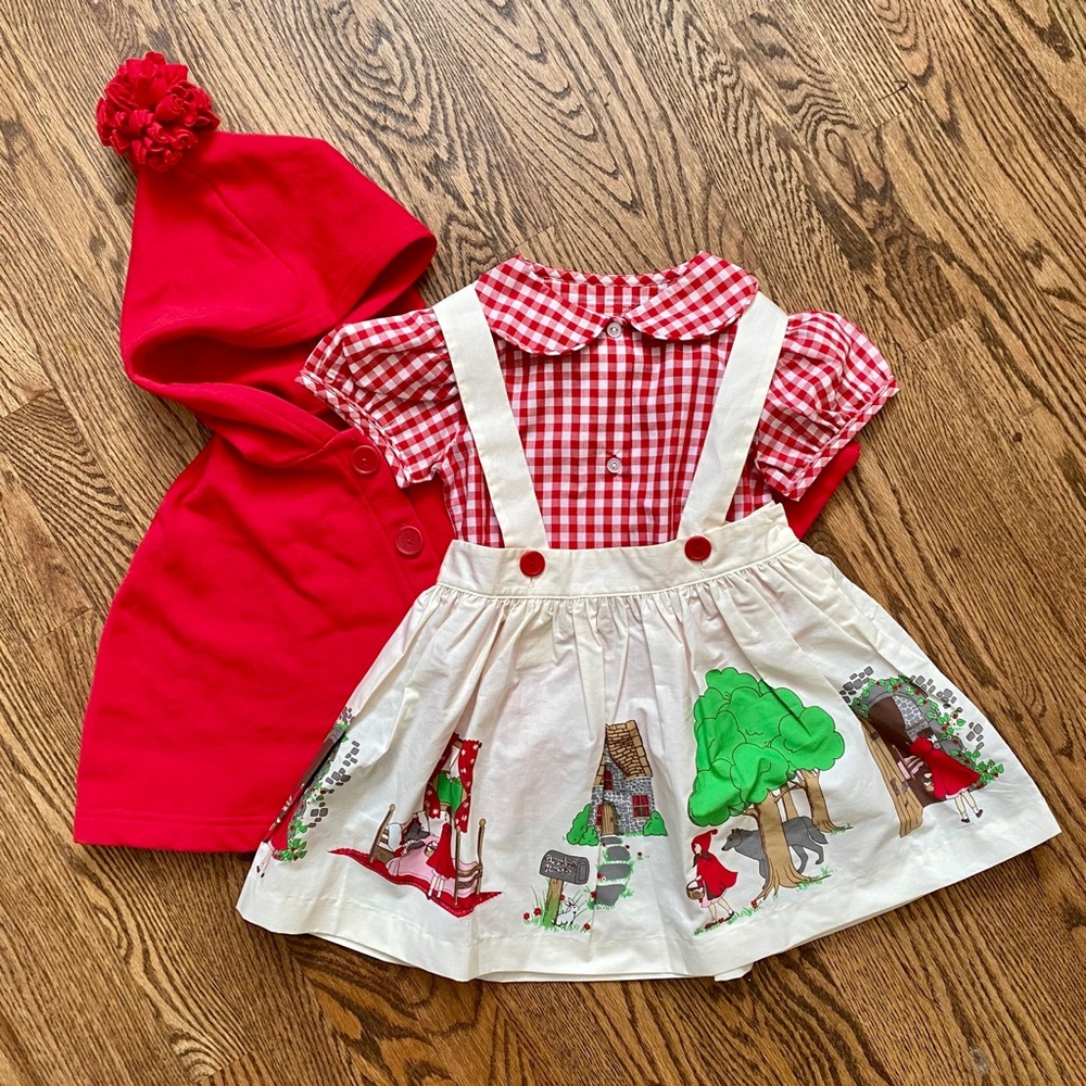 Eleanor Rose Red Riding Hood Set 4-5